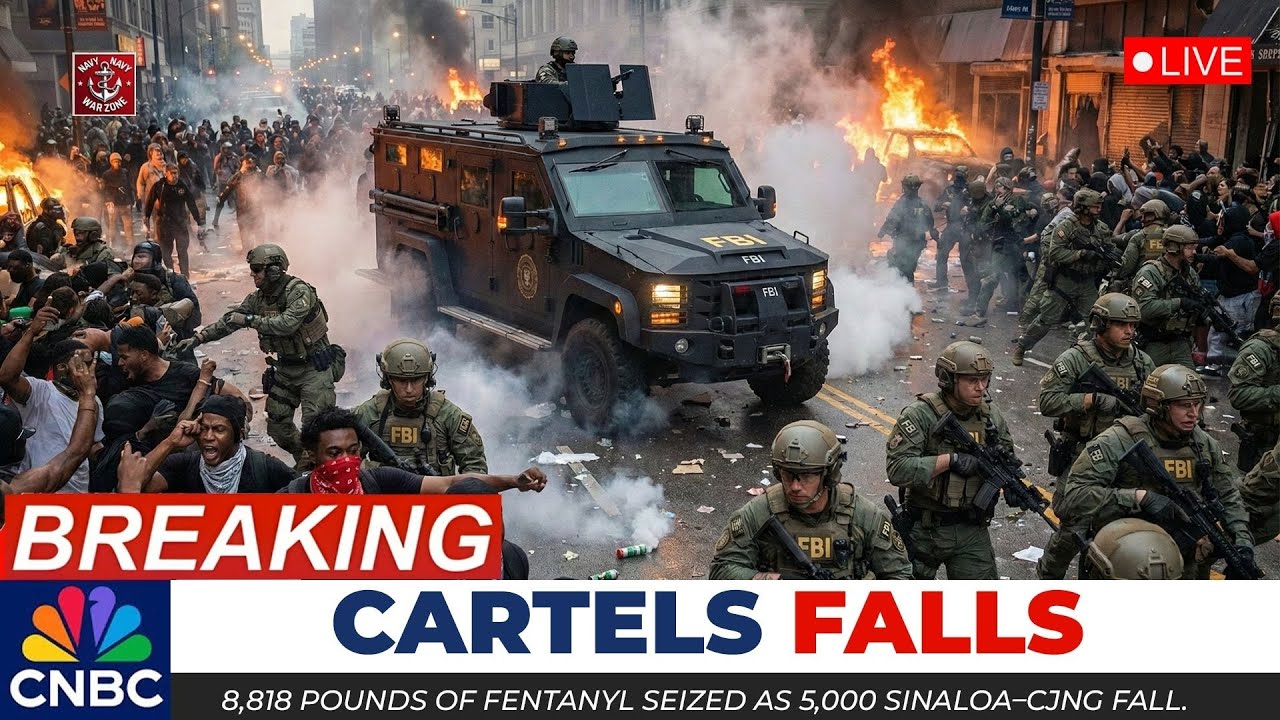 ICE & FBI CRACK DOWN in Chicago | 8,818 Pounds of Fentanyl Seized as 5,000 Sinaloa–CJNG Fall