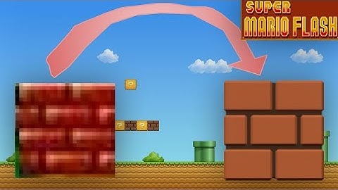 Texture Secret in Super Mario Flash