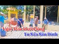 Ngày Đầu Khởi Công Cho Sân Đình Khi Được Chị Bên Mỹ Hỗ Trợ Kinh Phí Với Số Tiền Quá Khủng 