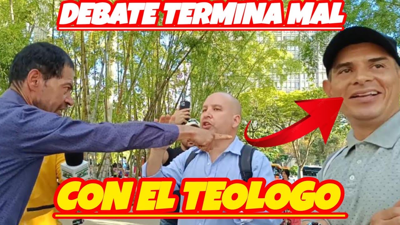 Tremendo debate bíblico con ateo que aparecio de la nada y ataco al teologo #teologodelacalle #