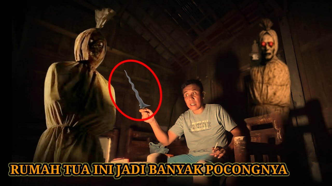 CAMPING HOROR: TEROR MALAM JUMAT MIRIP POCONG BAYU DI RUMAH TUA