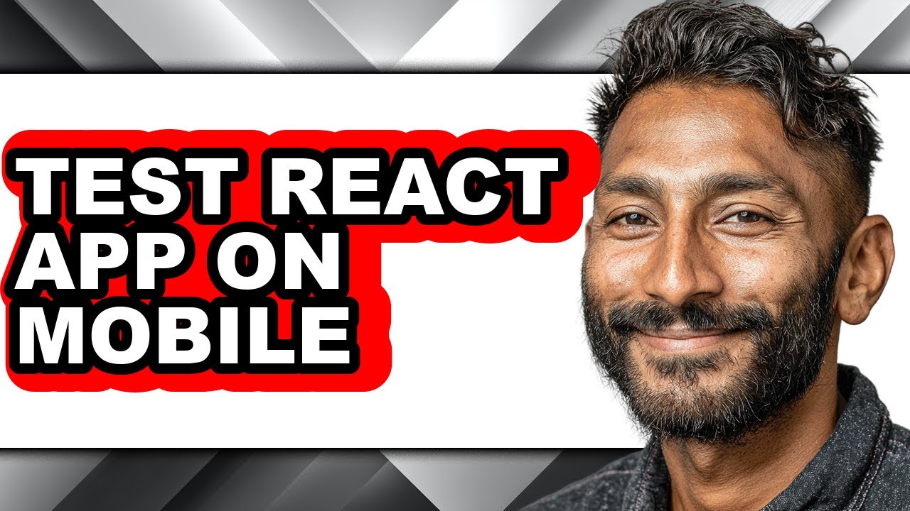 How to Test React App on Mobile (easy Method) - YouTube