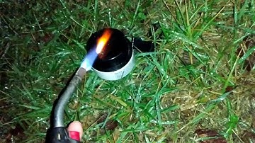 Black powder with Potassium Perchlorate and Sucrose deflagration.