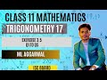 Class 11 trigonometry| Exercise 3.5 q1 to q5| ML AGGARWAL ISC BOARD