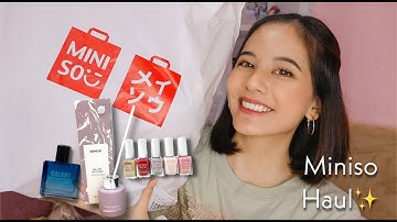 MINISO HAUL + REVIEW! Miniso Diffuser✨