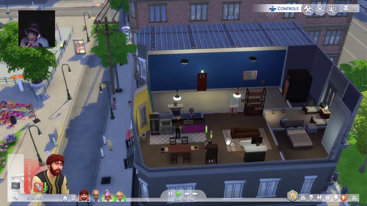 Sims 4 City living! - YouTube