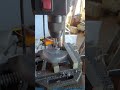 Spinning drill workpiece 😱