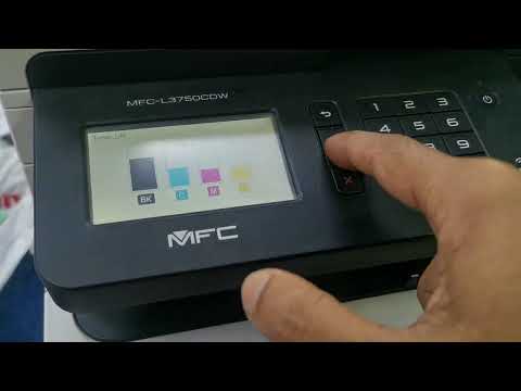 how reset wt box / brother hl-l3750cdw color laser printer control panel problem