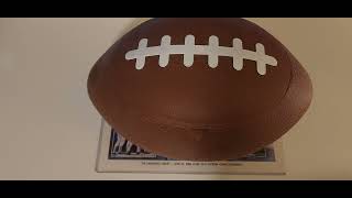 Giveaway ! finally, at long last, the football Giveaway.