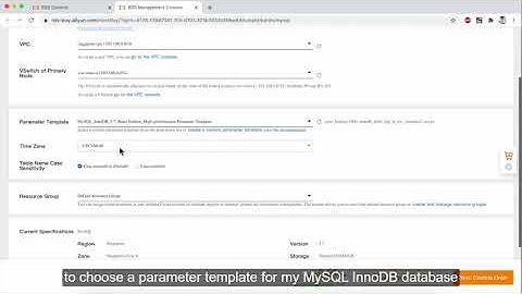 Alibaba Cloud Certification Preparation (RDS Demo: Create RDS Instance)