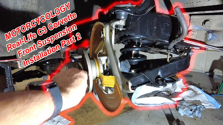Real-Life C3 Corvette Front Suspension (steering knuckle, shock, hub) Installation Part 2