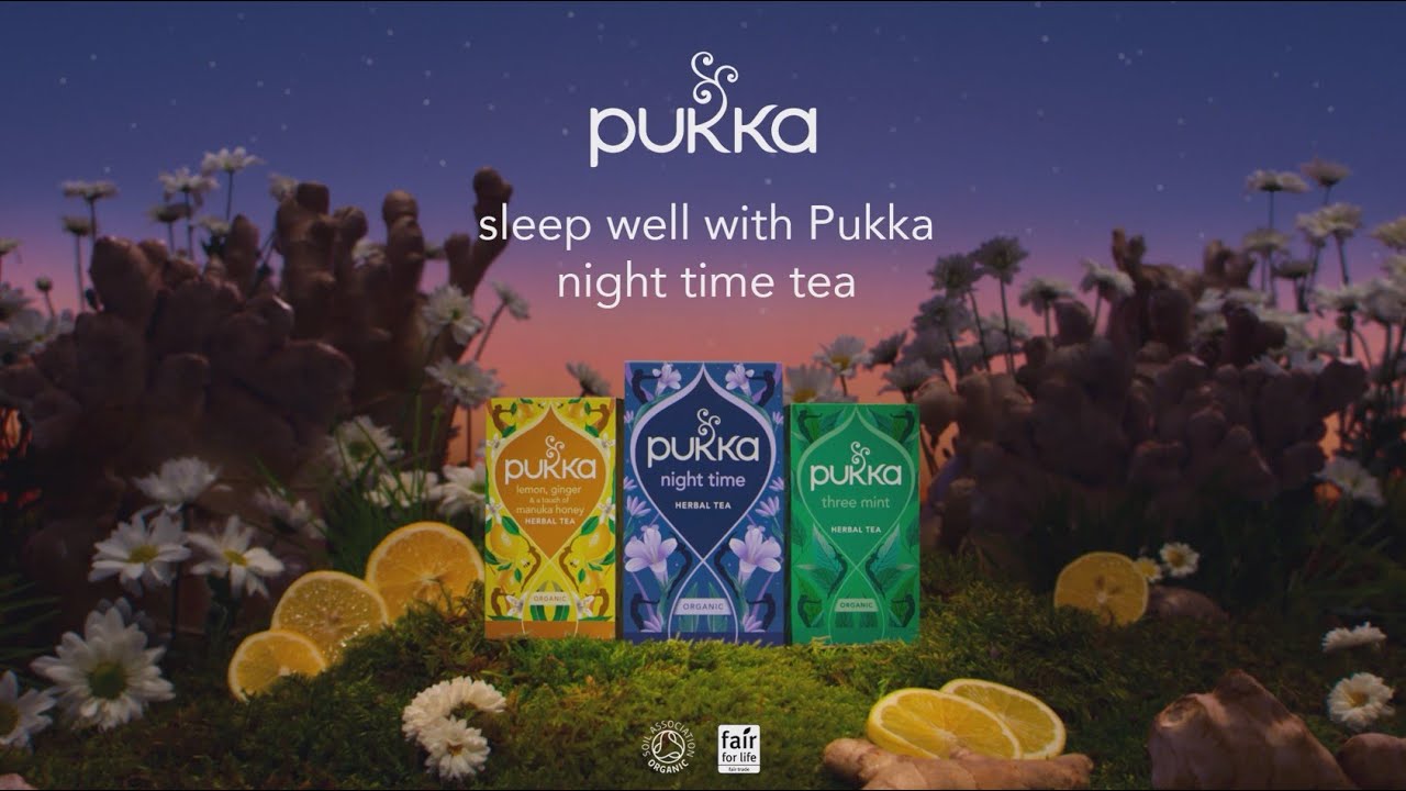 A good night starts with Pukka Night Time tea