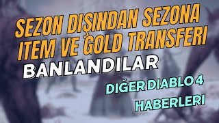 Diablo 4 - Sezon Dışı Karakterlerden Gold ve Item Transferi - Diğer Haberler