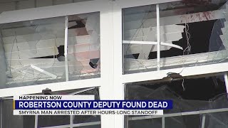 Robertson County deputy found dead