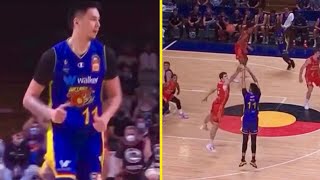 Kai Sotto Banks In A 3-Pointer Vs New Zealand Drops 14 Points 7 Rebounds In 20 Minutes Nbl