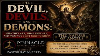PBC The Nature of Angels
This is the second message in a series entitled, The Devil, Devils, and Demons: Who they are, What they are, and What you Dont Need to Know by Pastor Ray McBerry of Pinnacle Baptist Church. This second installment of the series deals with the nature of angels and lays the foundation for the coming message on fallen angels and demons. Everything presented in this message is supported with Scripture. The purpose of this series is to answer questions about the spiritual realm squarely from Scripture and to deal a blow to unbiblical ideas which have become so prevalent among Christians online today.
Please click the LIKE and SUBSCRIBE buttons to receive other videos from Pinnacle Baptist Church.
Pastors series on Freemasonry
https://www.youtube.com/playlist?list=PLOxd6UvVjBMvS0SzRZ10KHPSxTBRp23tV
Pastors series on Biblical Cosmology with a million views online
https://www.youtube.com/playlist?list=PLOxd6UvVjBMtWuhgbVRmY0xzECRs2_ZiL
If you enjoy our Pastors fearless, in-depth teaching and preaching from the Word of God, we would love for you to sign up for our free email newsletter from Pinnacle Baptist Church at:
https://pinnaclebaptist.com/sign-up-for-our-weekly-online-services-from-pbc/
For those who do not have a Bible-believing church in your immediate area, we do allow our online listeners to become actual members of Pinnacle Baptist Church. We have people who love our Pastors teaching and preaching in 29 different states who have joined our church and are working together to spread the gospel and the truth of Gods Word in many ways. If you find yourself in a similar situation, we invite you to visit the churchs website for more information about becoming a member of Pinnacle Baptist Church.
Listen to hundreds of other sermons and Bible studies from PBC at...
www.PinnacleBaptist.com PBC The Nature of Angels