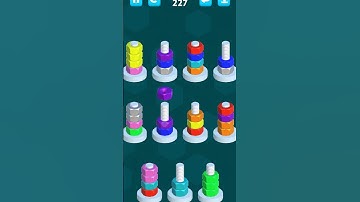 #nutsort hard level 227 challenge complete