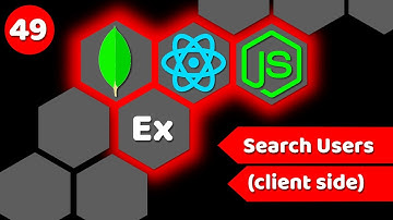#49 Search users feature client side | Instagram clone  | MERN stack tutorial