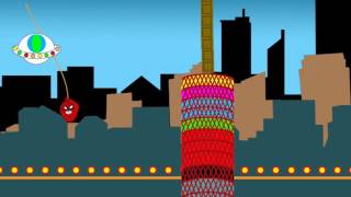 Rope Parkour: Ninja Jump - Spiderman version #stage5 [iPhone & iPad Gameplay] screenshot 4