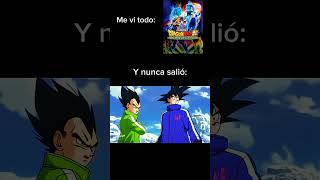 No recuerdo la escena asi 🤑#memes#dragonball#goku#parodia #humor#anime