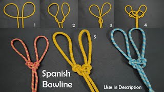 Spanish bowline | Essential Knots | Learn knot in 30 Seconds