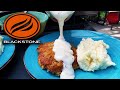 HOW TO MAKE AMAZING CHICKEN FRIED STEAK ON THE BLACKSTONE GRIDDLE! EASY RECIPE with COUNTRY GRAVY!