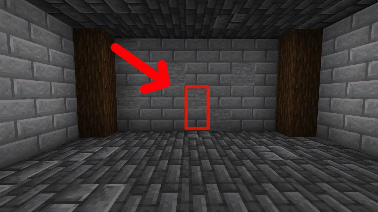 How to Make a Secret Door in Minecraft |Easy Redstone Tutorial 