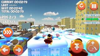 Christmas Santa Snow Racing HD Gameplay Android/IOS screenshot 4
