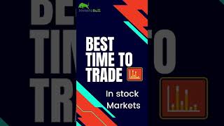 Best time to trade in stock markets #shorts