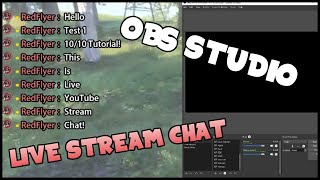 Famous How To Get Your Live Chat Log Transparent On Your Live Stream In OBS Profile