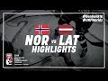 Game Highlights: Norway vs Latvia May 5 2018 | #IIHFWorlds 2018