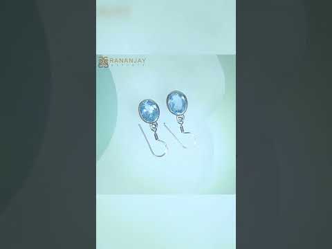 Blue Topaz Gemstone Jewelry Collection l Rananjay Exports l #bluetopaz #jewelry #gemstone #crystals