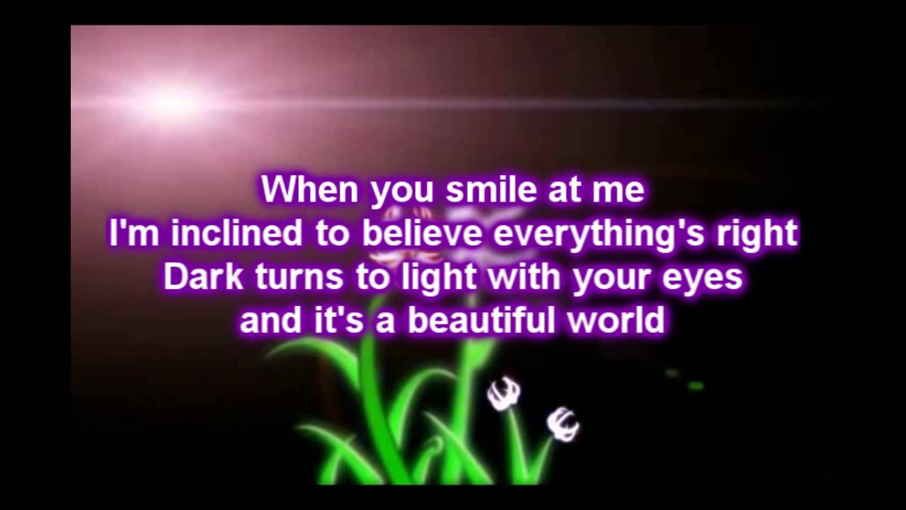 Aidan Hawken Beautiful World Lyrics YouTube