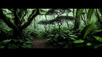 Path into jungle - a short AI animation video made with kaiber AI - #aivideo #aishorts #aianimation
