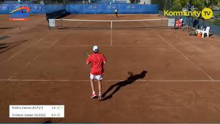 Christian Joseph vs Tommy Camus - Australian U12 Boys Clay National Champion