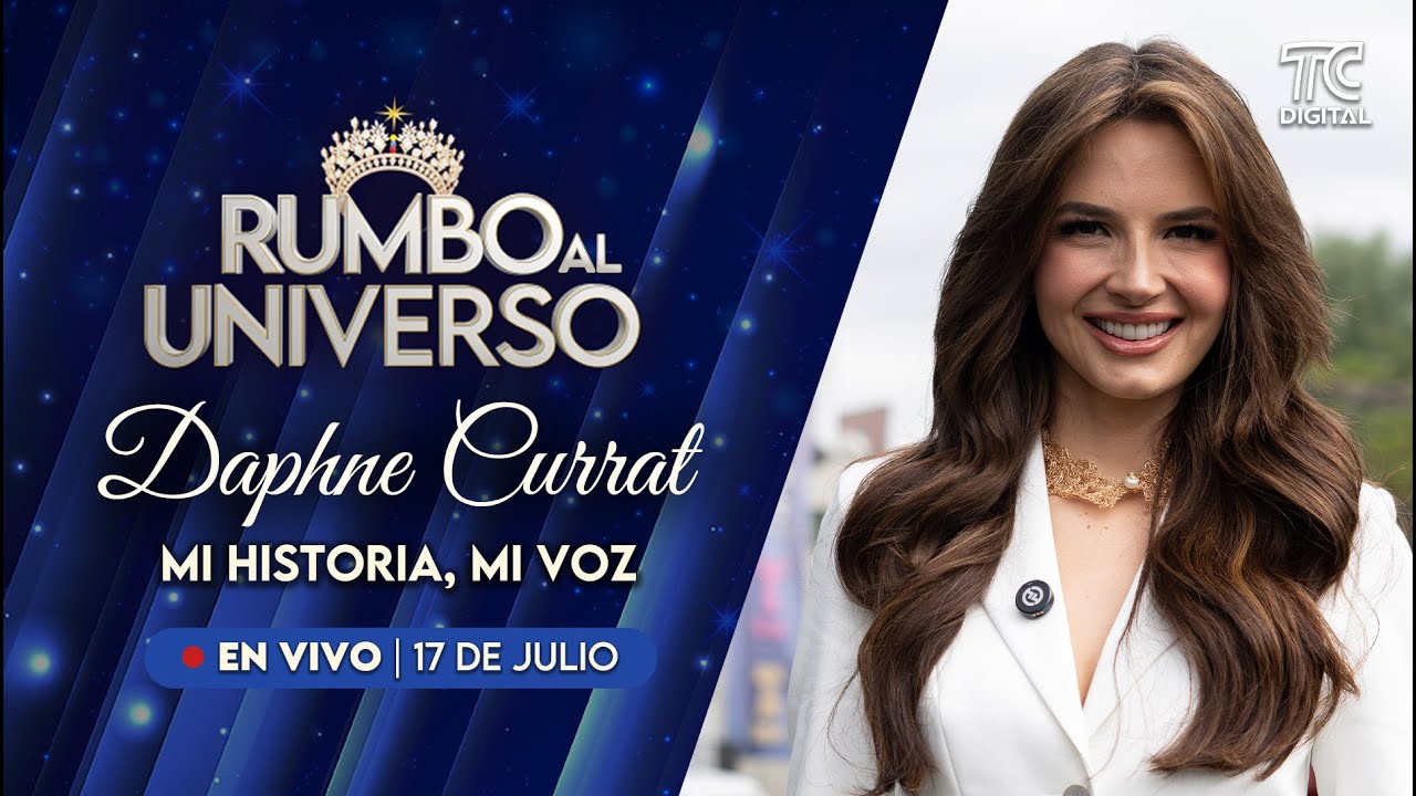 Currat Daphne Currat | Rumbo al Miss Universo Ecuador 2025 👑 - YouTube