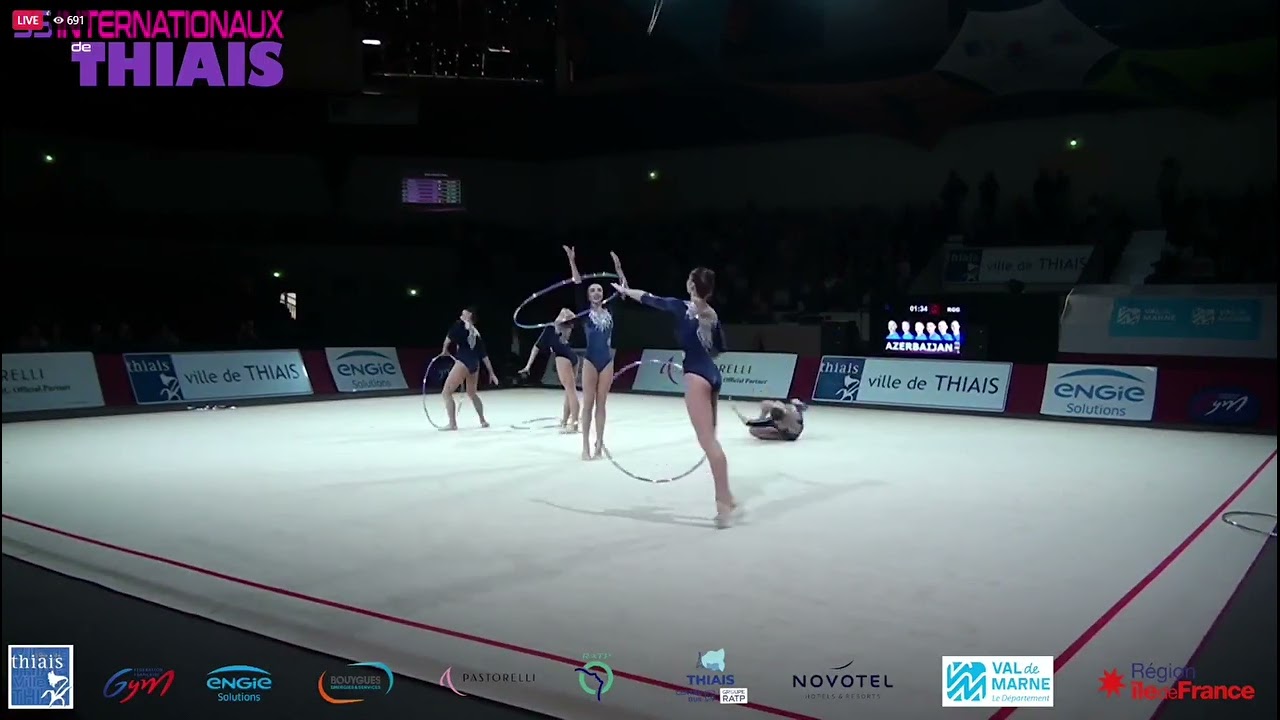 Azerbaijan 5 HOOPS EF 🥇36.350 - Grand Prix Thiais 2024