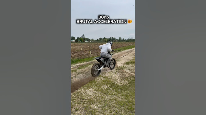 Stark Varg 80CV BRUTAL ACCELERATION 🤯 #stark#future#elettic