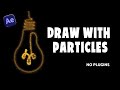 How to Create Magical Particle Trails in After Effects | CC Particle Systems Tutorial | No Plugins