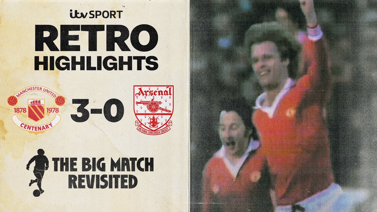 RETRO HIGHLIGHTS: Manchester United 3-0 Arsenal | Division One 1979/80 | The Big Match Revisited