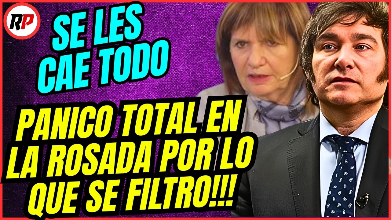 💣SE CAE TODO EL RELATO CON LO QUE CONTO MARCELA PAGANO SOBRE MILEI Y BULRRICH