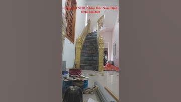 ✅ Lắp đặt cầu thang nhôm đúc tại Quảng Bình