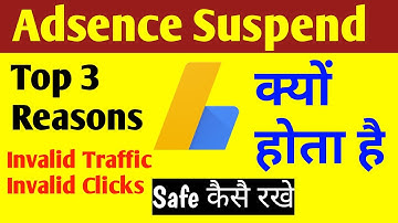 Adsense & Admob क्यों Suspend होता है? कैसे Safe रखें I solution of Invalid Traffic, Invalid Click