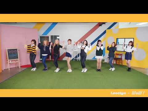 Lovelyz WoW Dance Practice