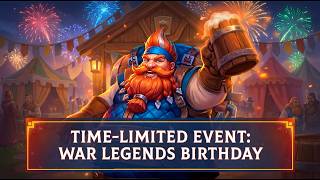 Limited-Time Event: War Legends Birthday ☆ WAR LEGENDS Mobile RTS