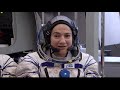 Expedition 61 - Jessica Meir Live Shots B-roll- September 4, 2019