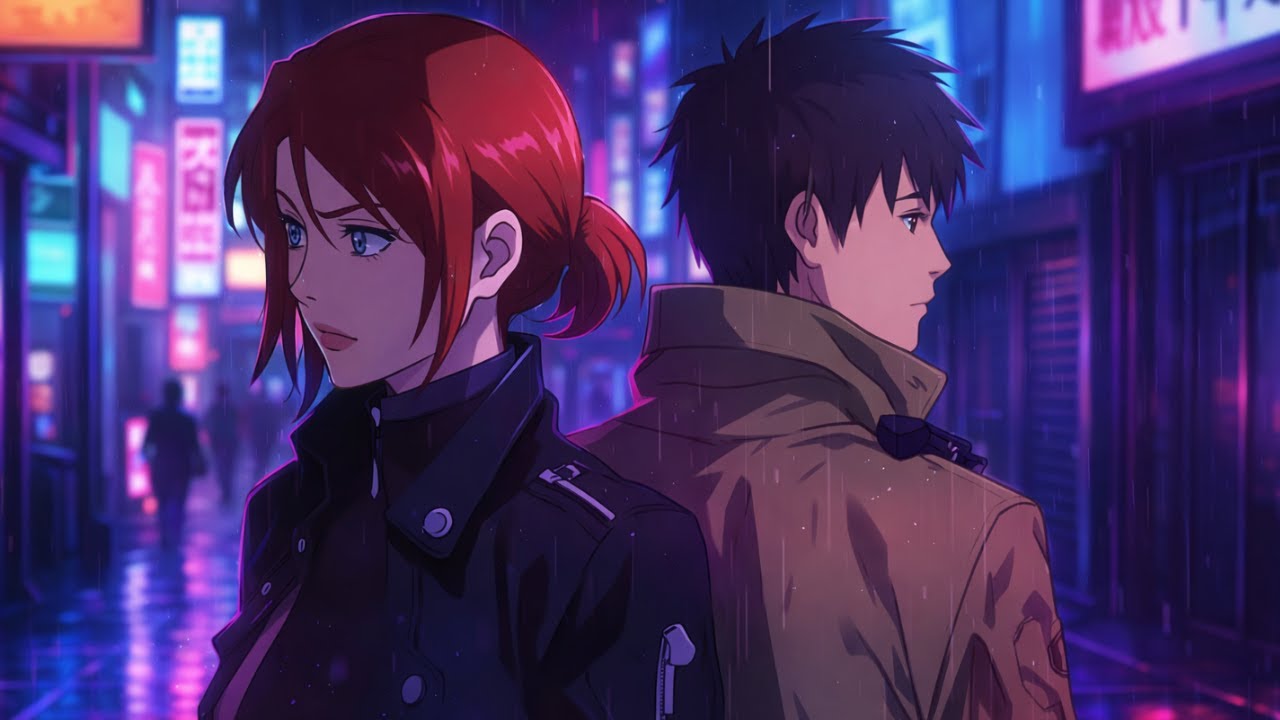 Yin & Yang – Retrowave Love (Synthwave Duet 4K) - Inez Lumi