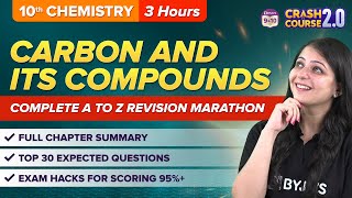 Complete Carbon and its Compounds in One Shot Class 10 | CBSE Class 10 Exams 2023 | Crash Course 2.0