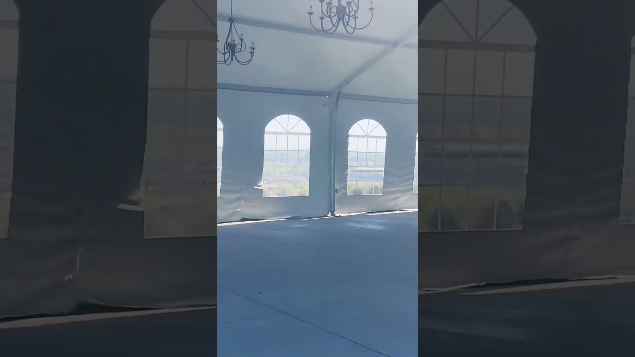 Stunning Wedding Reception Venue at the Hershey Gardens with View of Hershey Park 