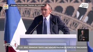 Meeting d'Eric Zemmour au Trocadéro : Un pari réussi ?